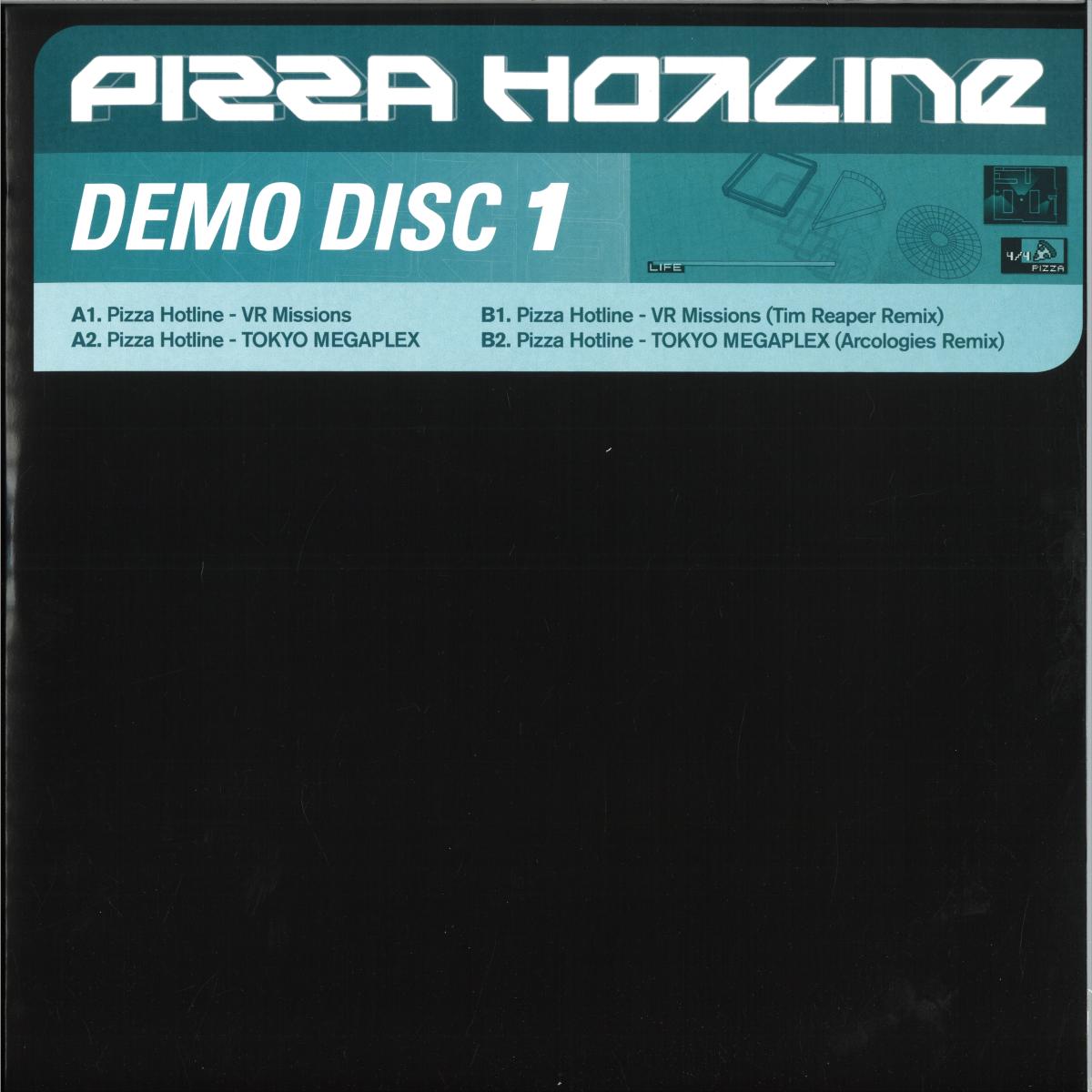Pizza Hotline — Demo Disc 1 vinyl cover