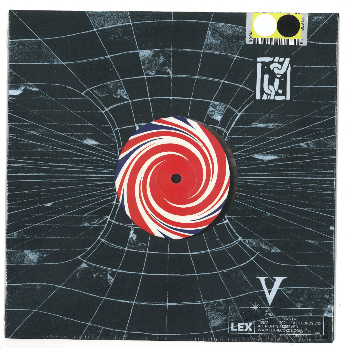 U — Full Moon / Black Hole vinyl cover