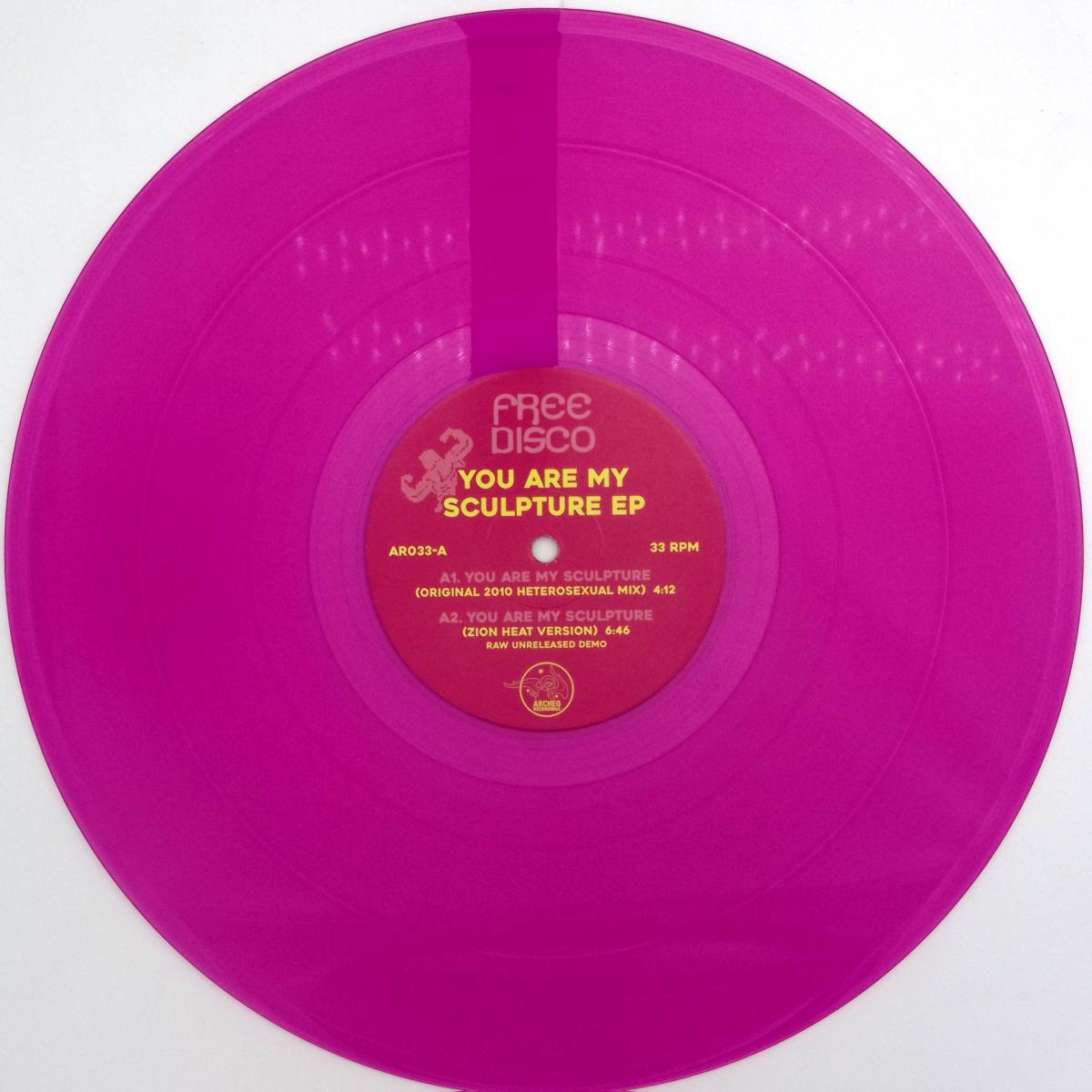 Free Disco — You Are My Sculpture EP vinyl cover