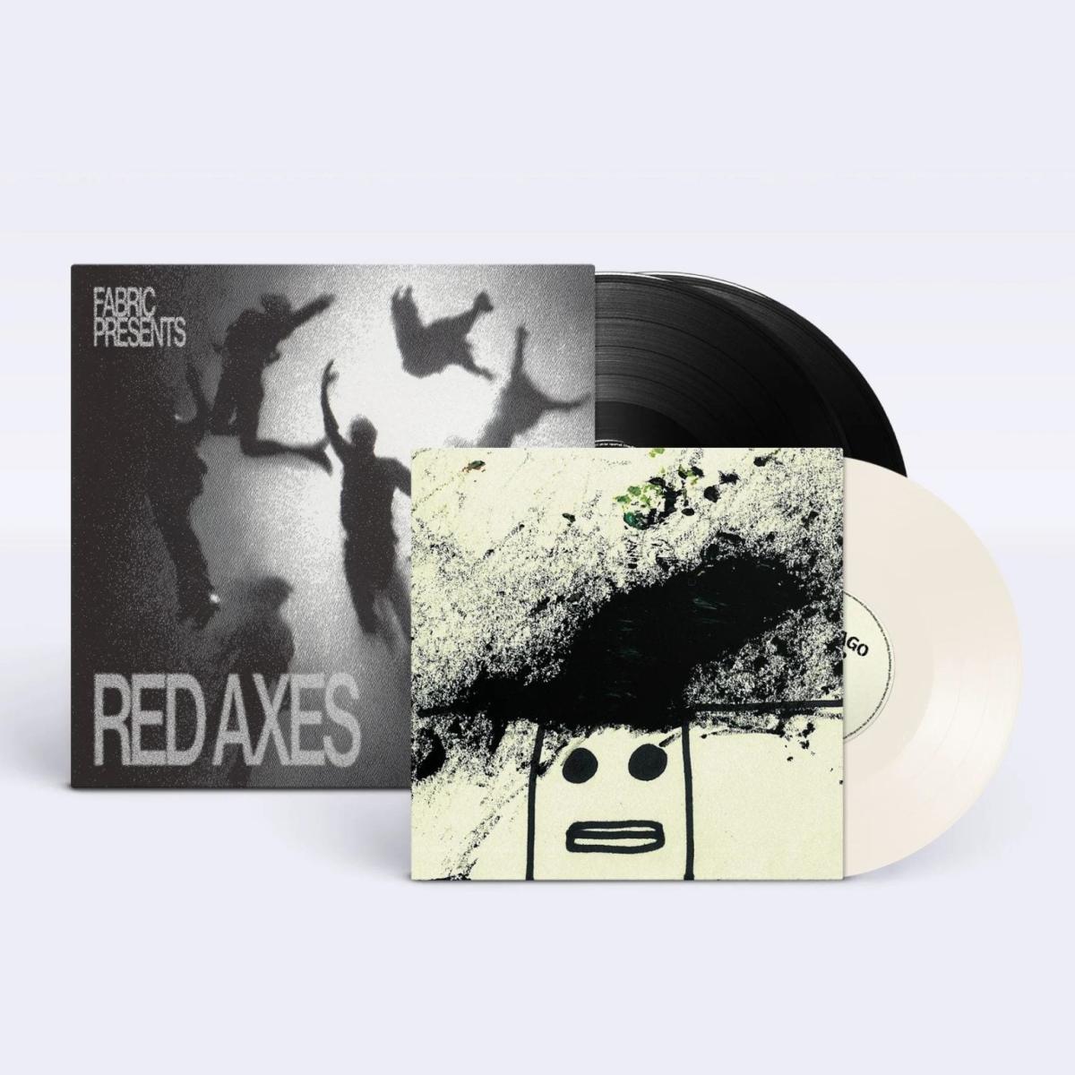 Red Axes — fabric presents Red Axes (2x12") + 10" vinyl cover