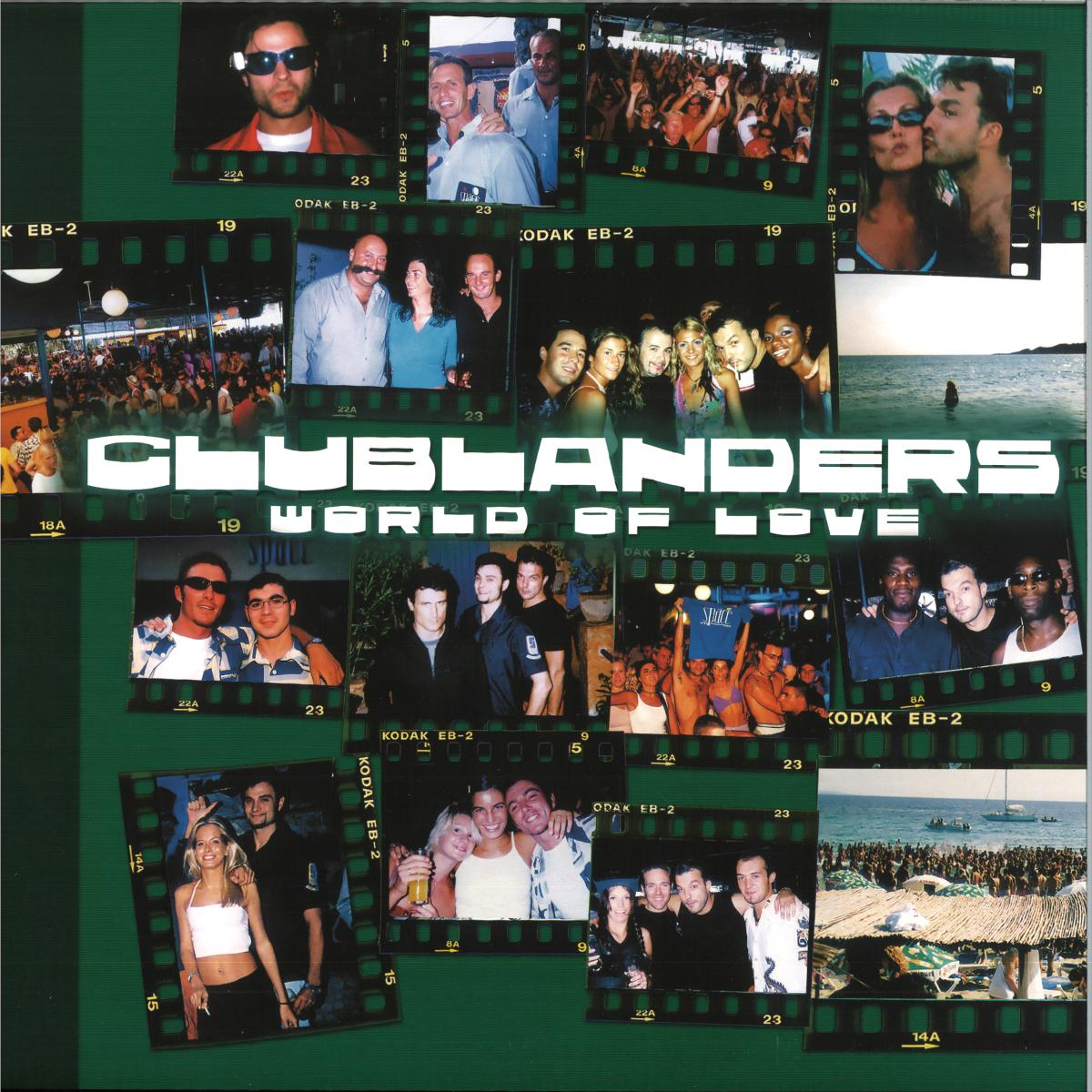 Clublanders — WORLD OF LOVE LP vinyl cover