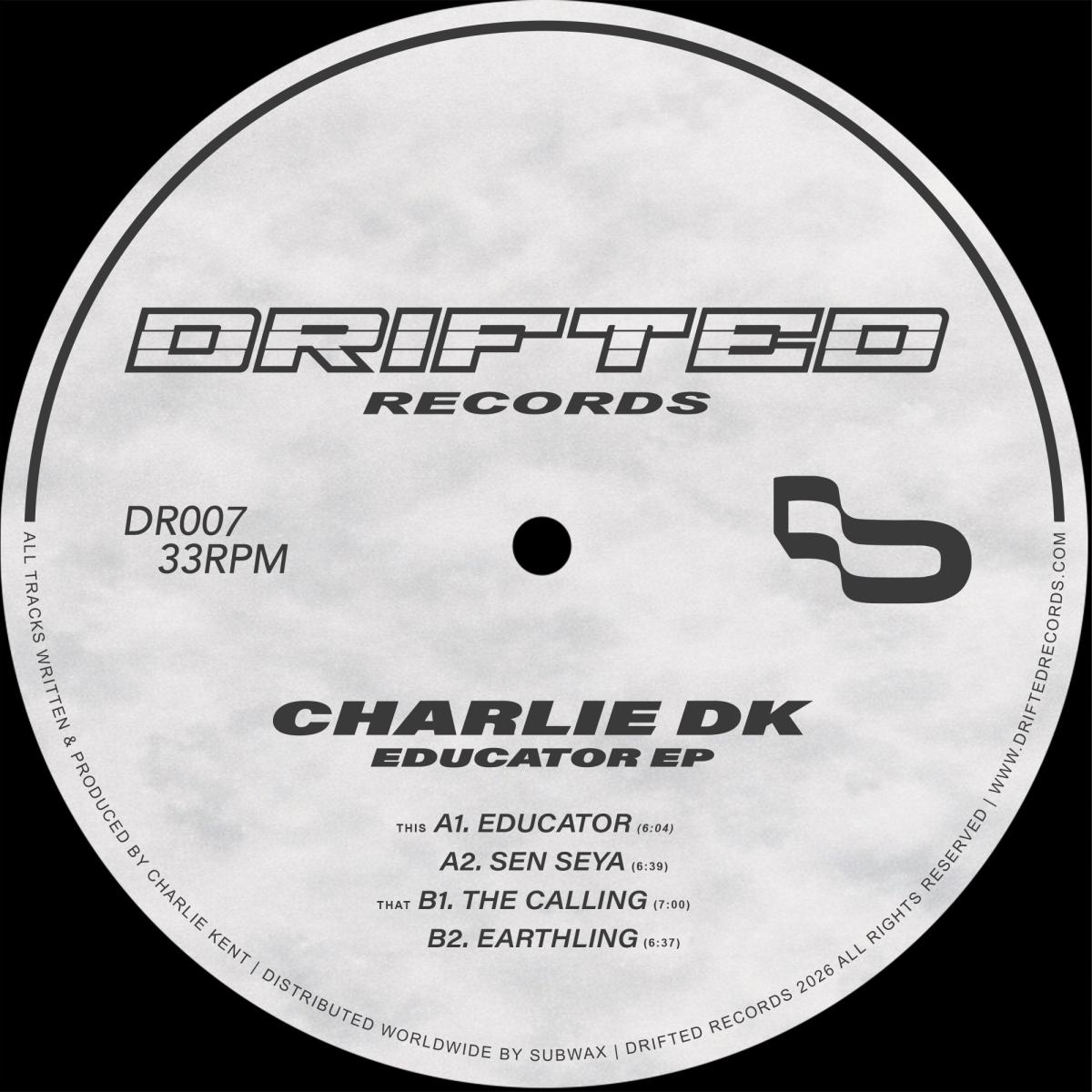 Charlie DK — Educator EP vinyl cover