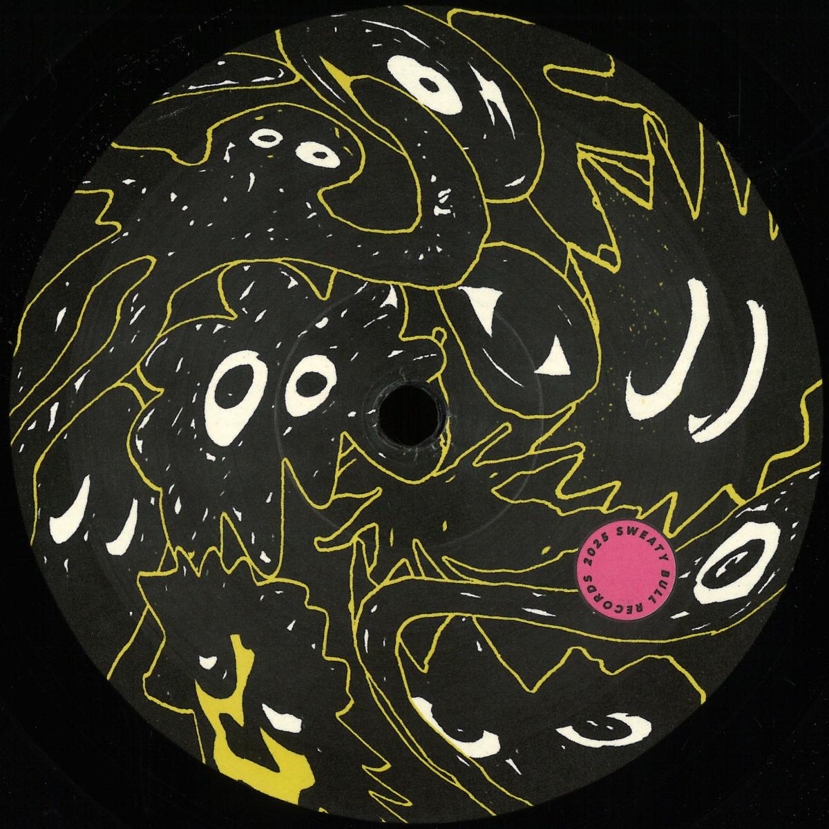 Sweaty Bull — In The Moment EP vinyl cover