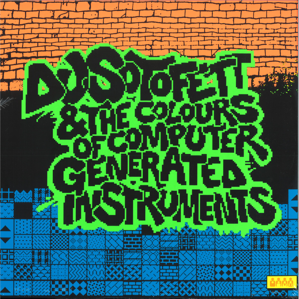 Dj Sotofett — DJ Sotofett & the Colours Computer Generated Instruments LP 2x12" vinyl cover