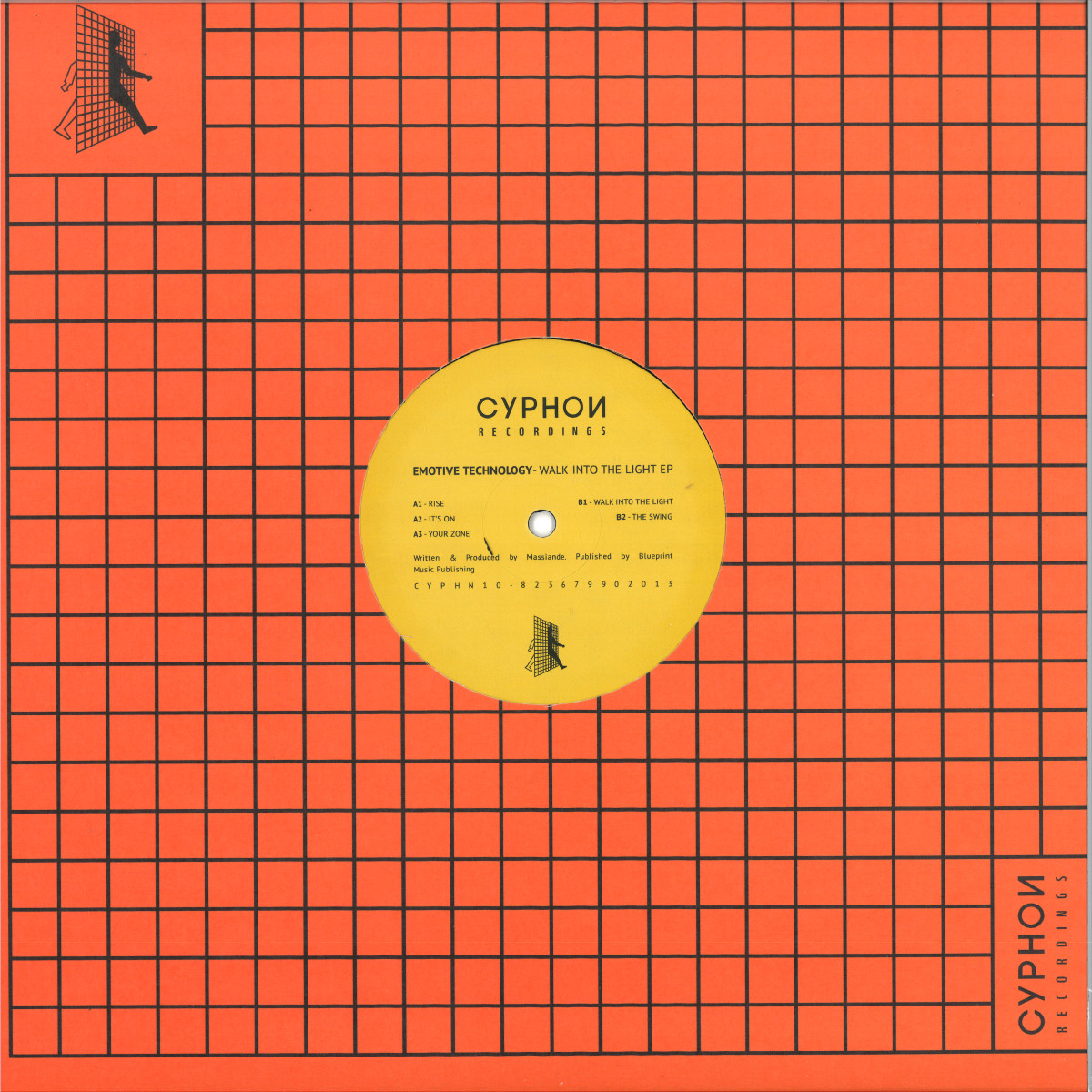 Emotive Technology — Walk Into The Light EP vinyl cover