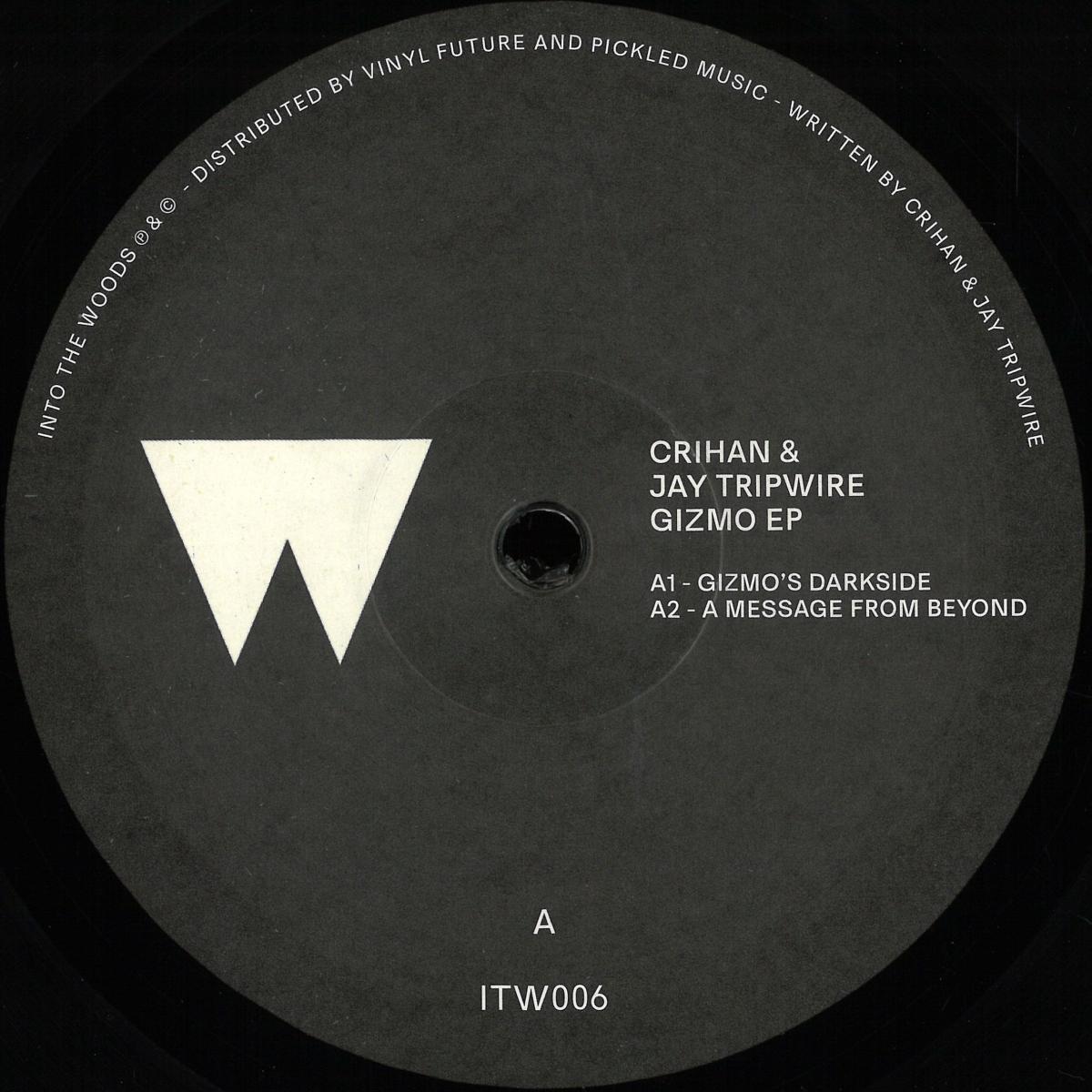 Crihan, Jay Tripwire — Gizmo EP vinyl cover