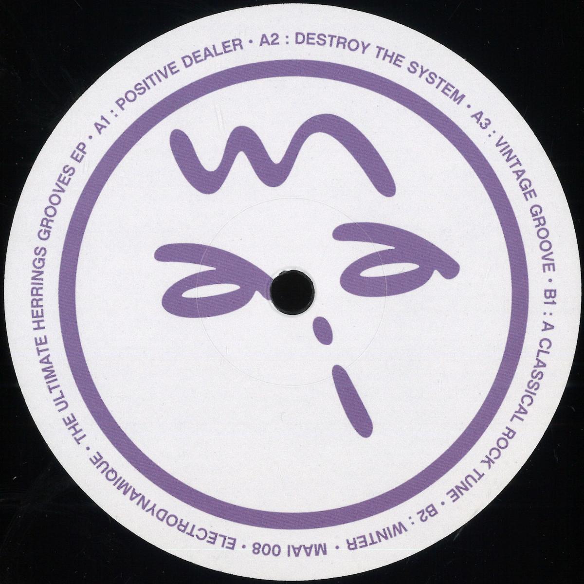 Electrodynamique — The Ultimate Herrings Grooves vinyl cover
