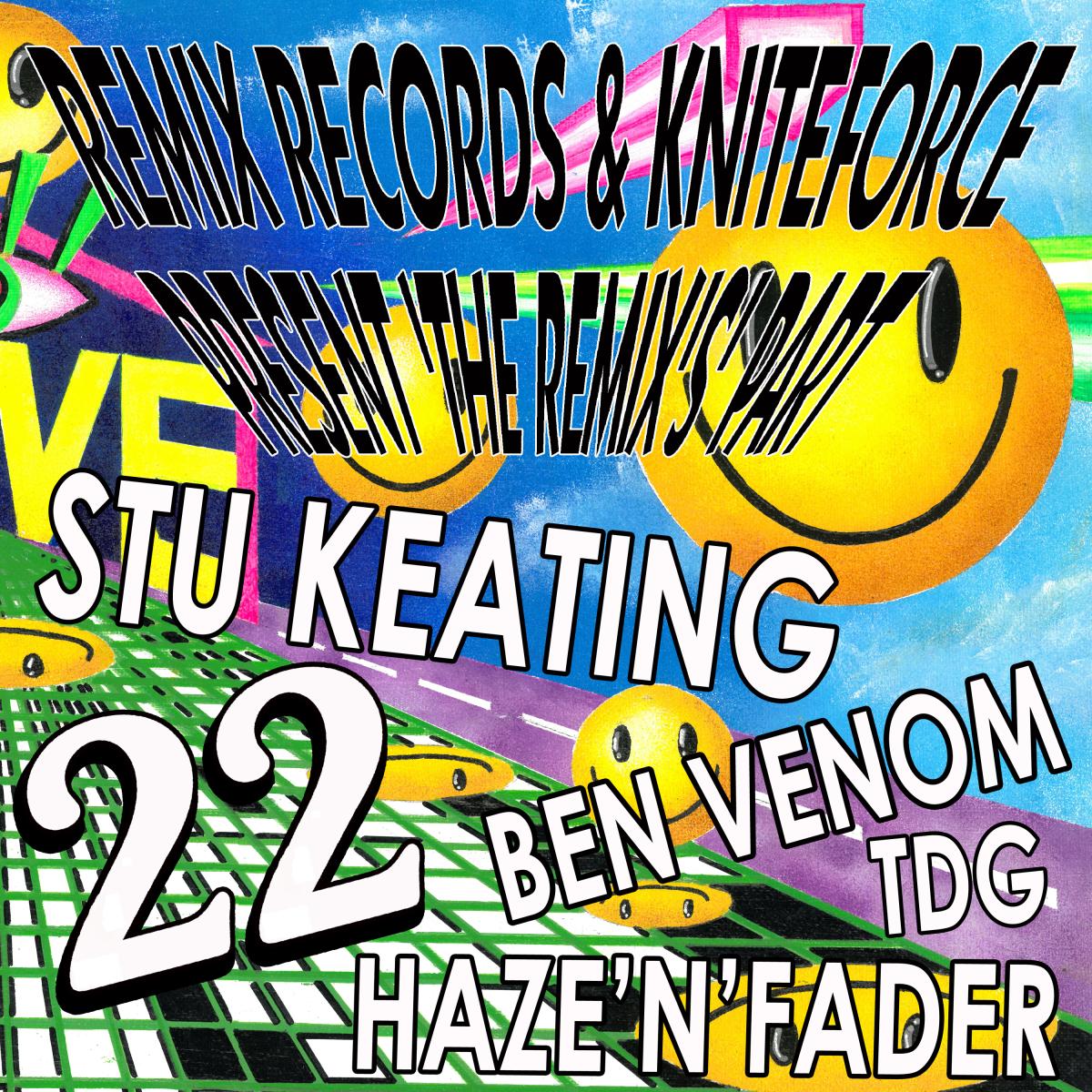  — Remix Records & Kniteforce Present ‘The Remix’s Part 22’ vinyl cover