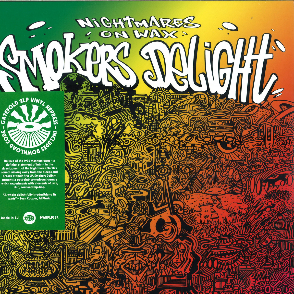 Nightmares On Wax — Smokers Delight LP 2x12" vinyl cover