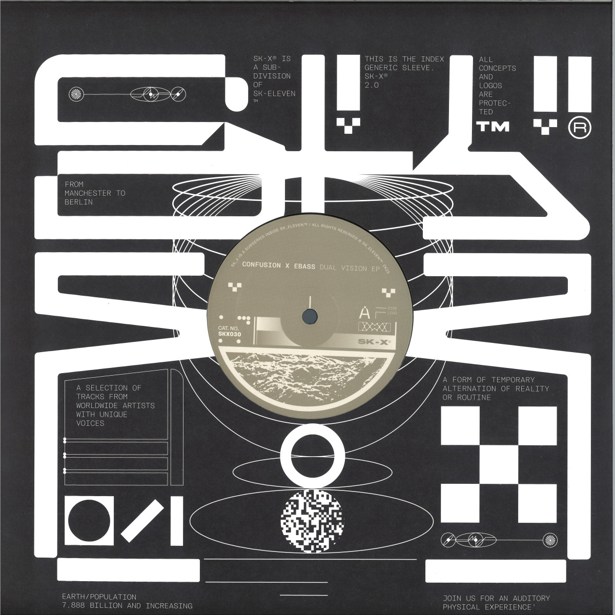 Confusion, Ebass — Dual Vision vinyl cover