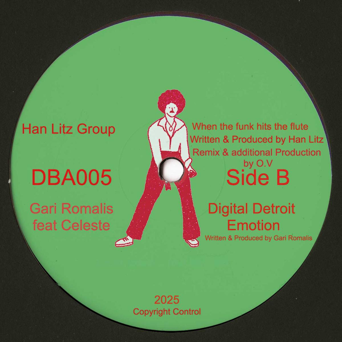 Various Artists — DBA005 LP vinyl cover