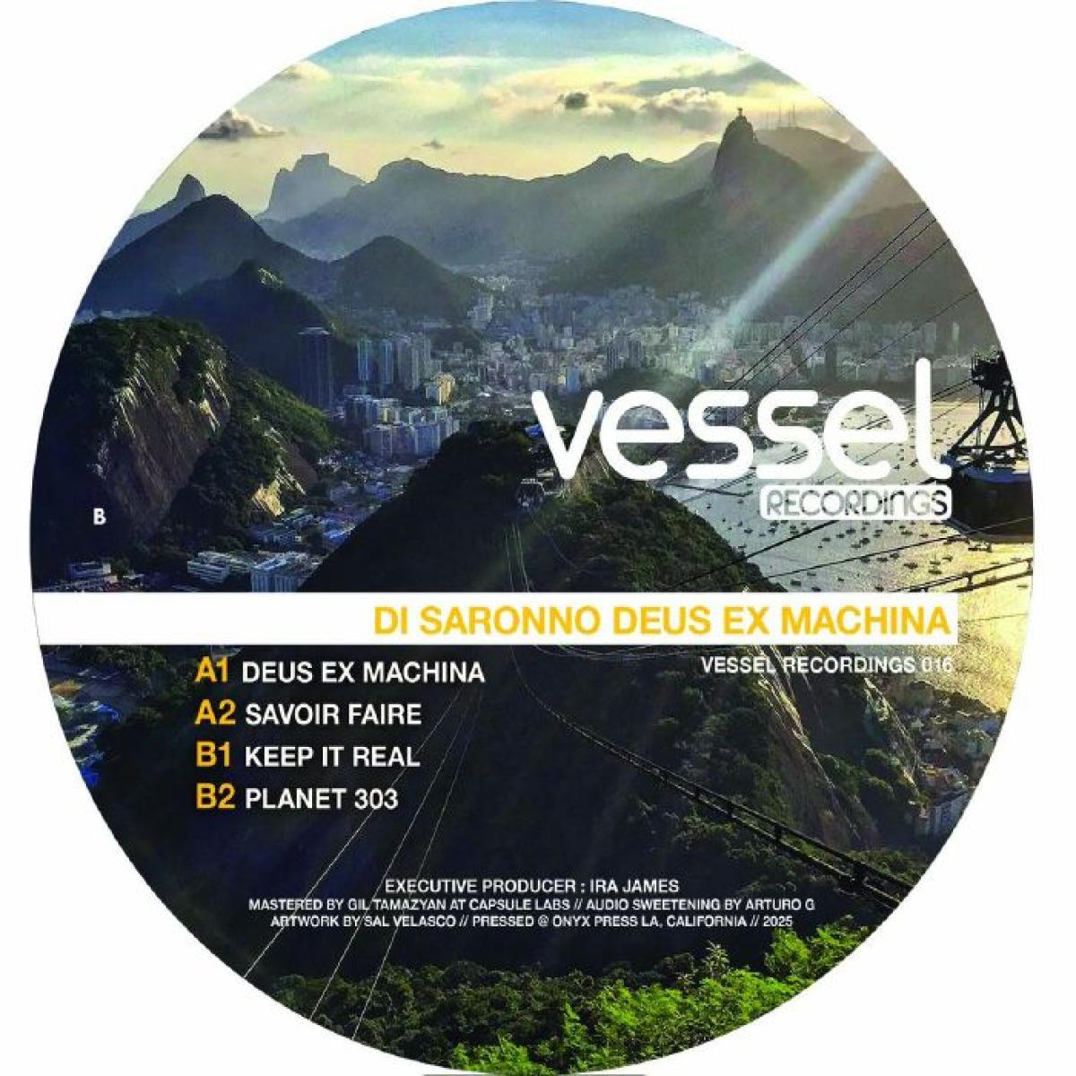  — Deus Ex Machina vinyl cover