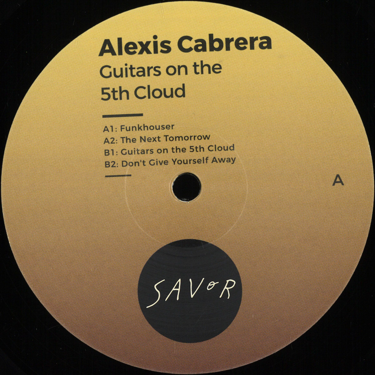 Alexis Cabrera — Guitars On The 5th Cloud vinyl cover